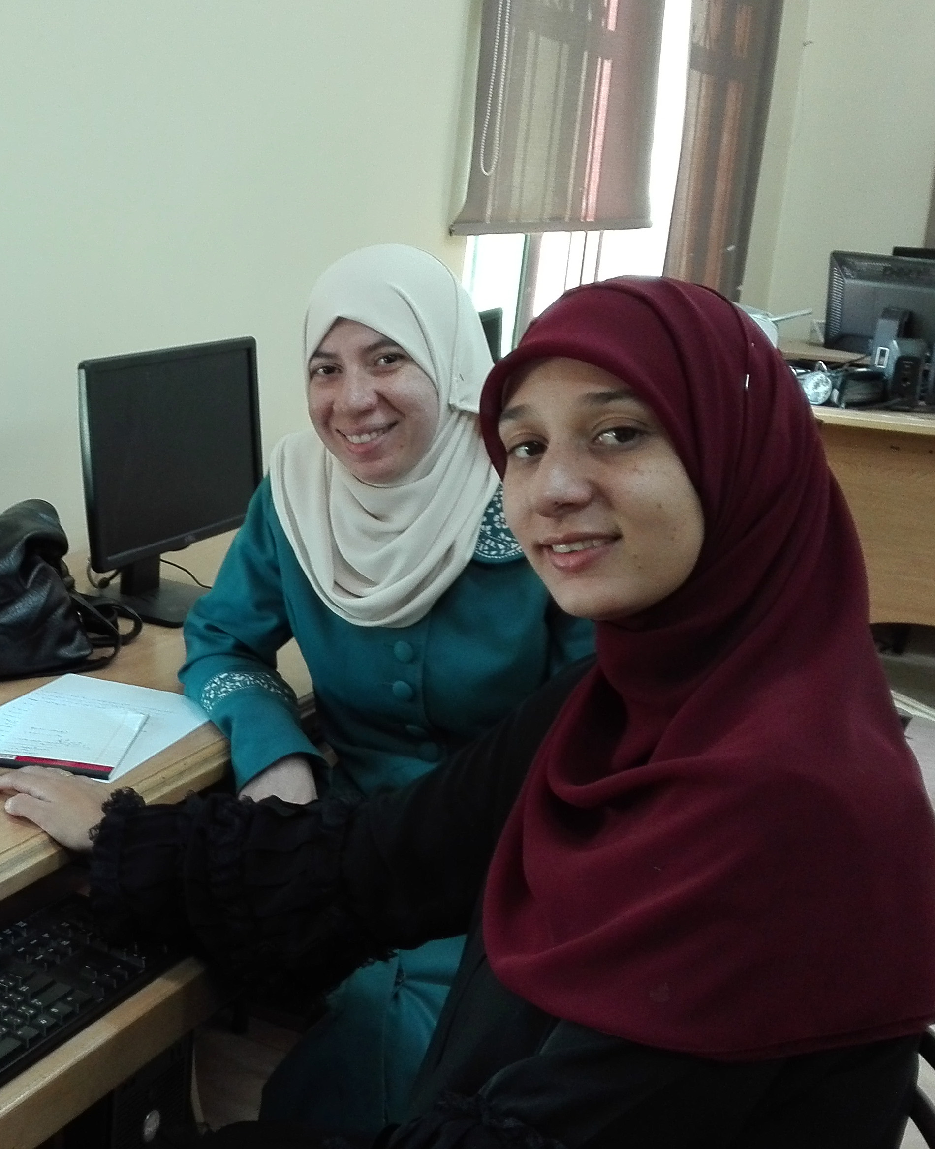 Students from the iEARN program in Jordan
